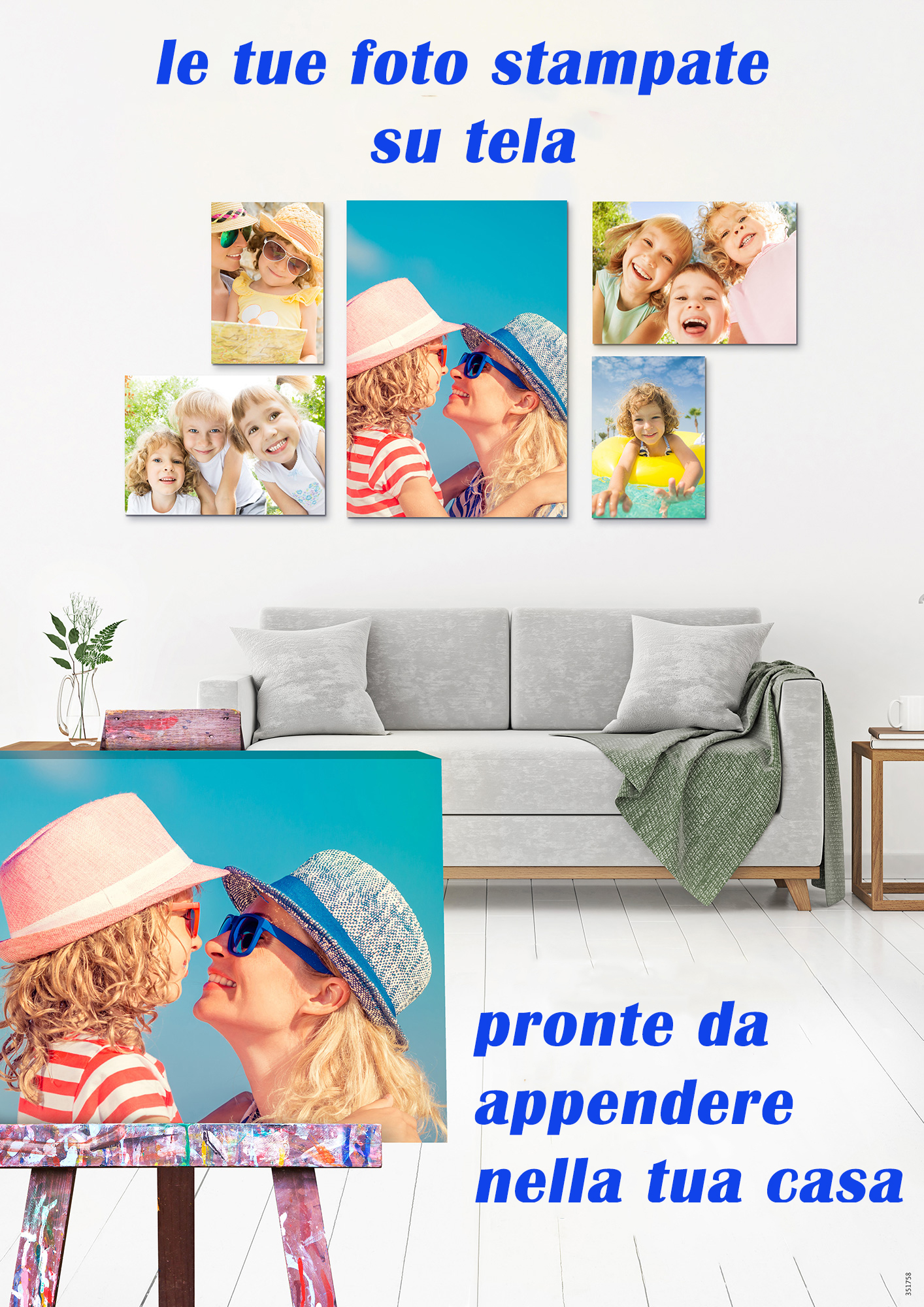 Arreda la tua casa con i tuoi scatti fotografici